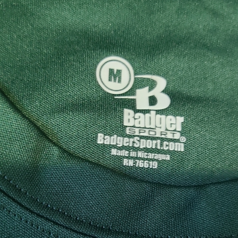 MSU SPARTANS Green Athletic Men's M Shirt GROW SERVE HONOR - Picture 4 of 6